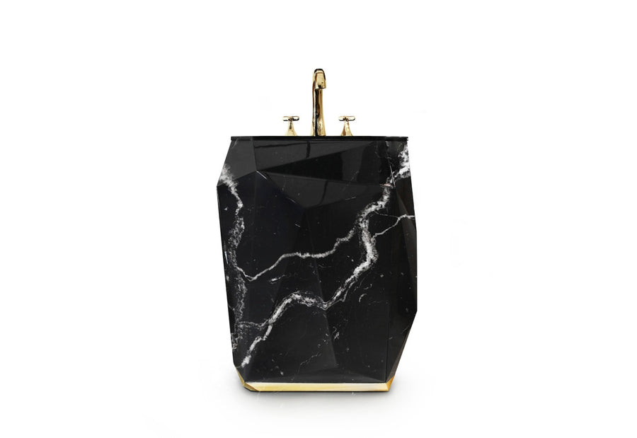 Charles Mahoney FAUX MARBLE FREESTANDING