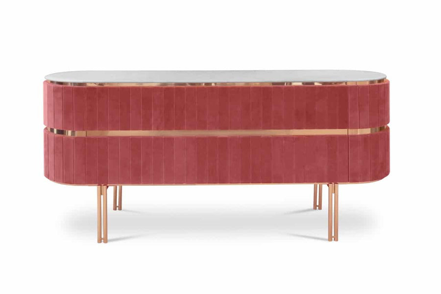 Sprimont SIDEBOARD with CLIENT's FABRIC