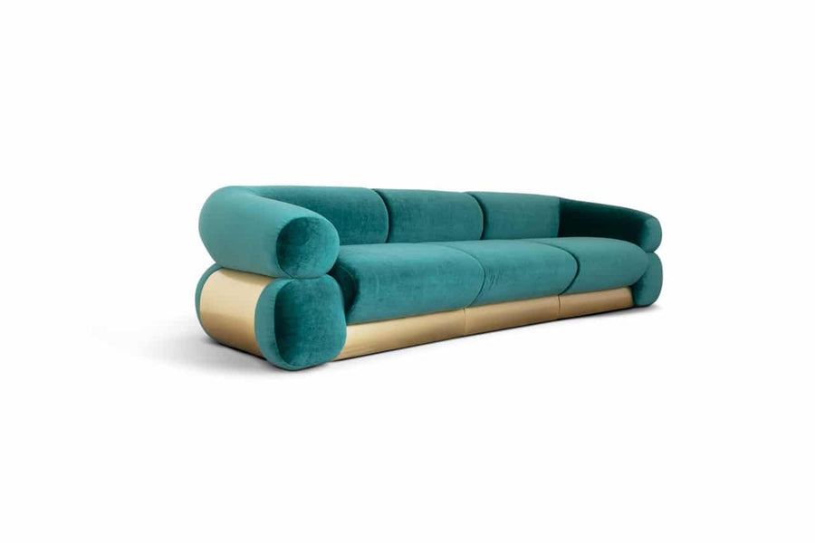 Rawlings MODULAR SOFA with CLIENT's FABRIC