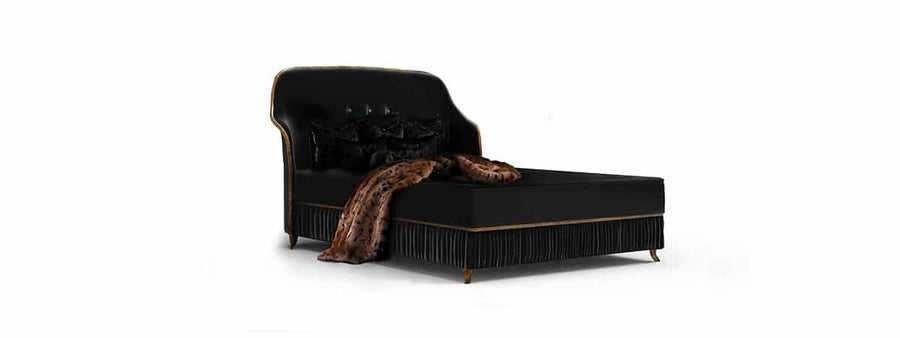 Vivien Blackett III | BED with CLIENT's FABRIC