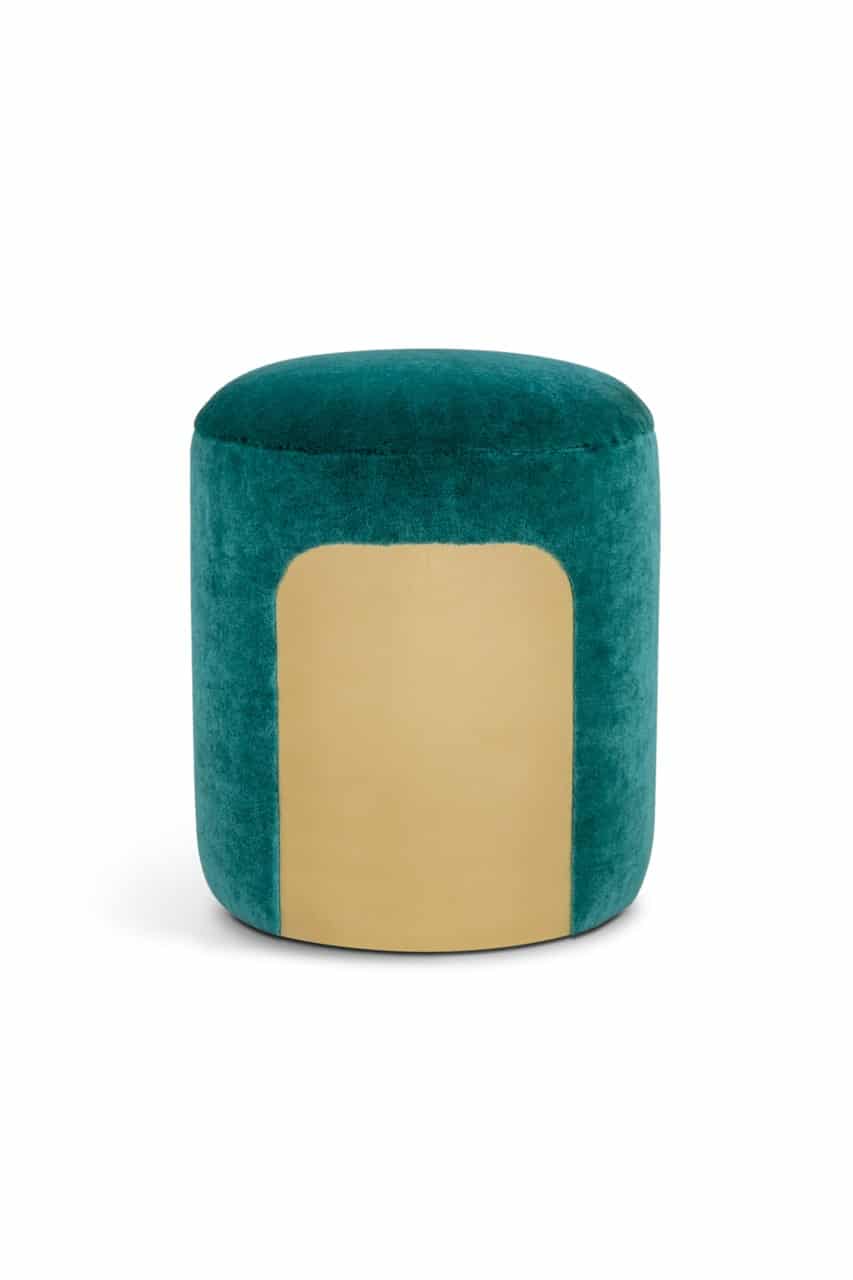 Rawlings STOOL with CLIENT's FABRIC