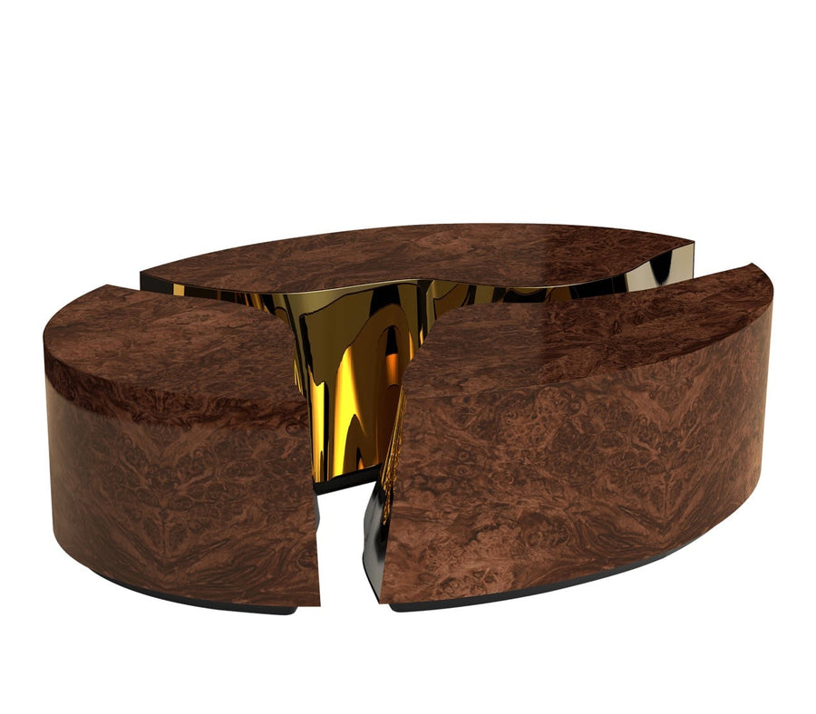 Courtfield OVAL WALNUT Center Table