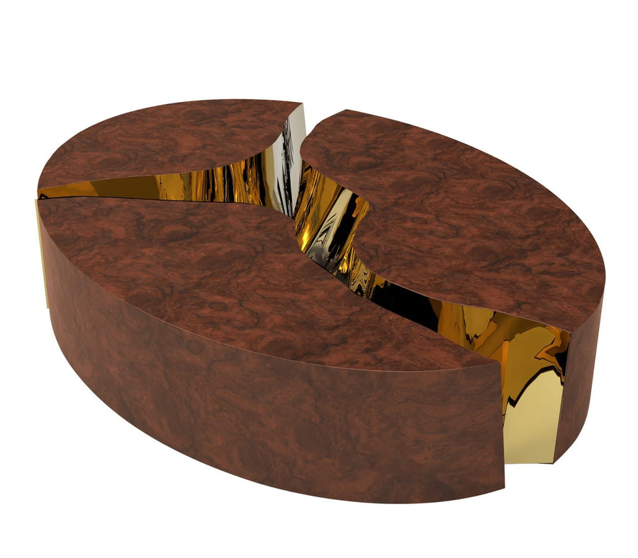 Courtfield OVAL WALNUT Center Table