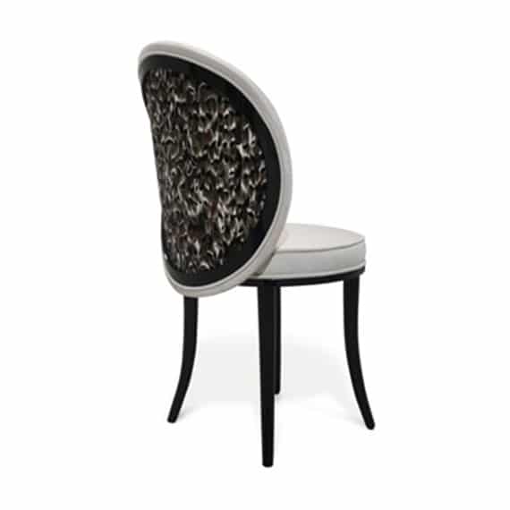 Phene DINING CHAIR with CLIENT's FABRIC