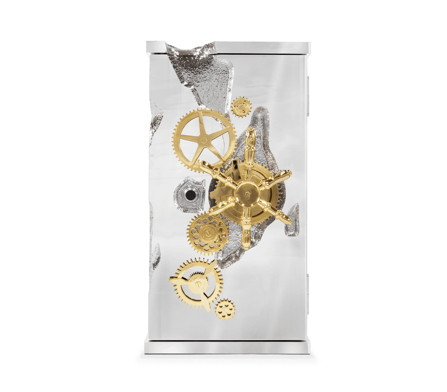 Samuel Scott Luxury Safe | Silver