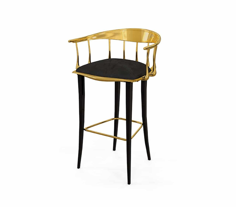 Petyward Bar Stool | Gold