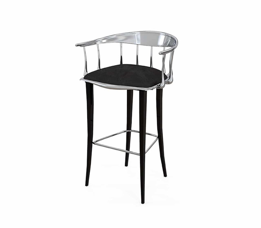 Petyward Bar Stool | Silver