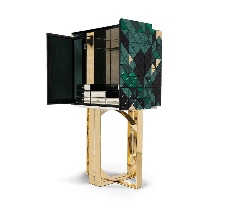 Elizabeth Regent GREEN Cabinet