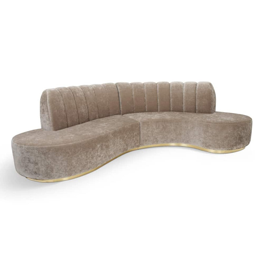 Nicola Bealing SOFA with CLIENT's FABRIC