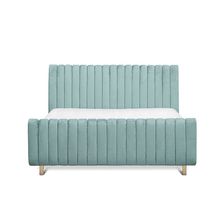 Melinda Camber Porter BED with CLIENT's FABRIC