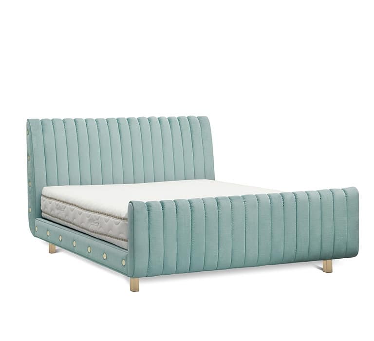 Melinda Camber Porter BED with CLIENT's FABRIC