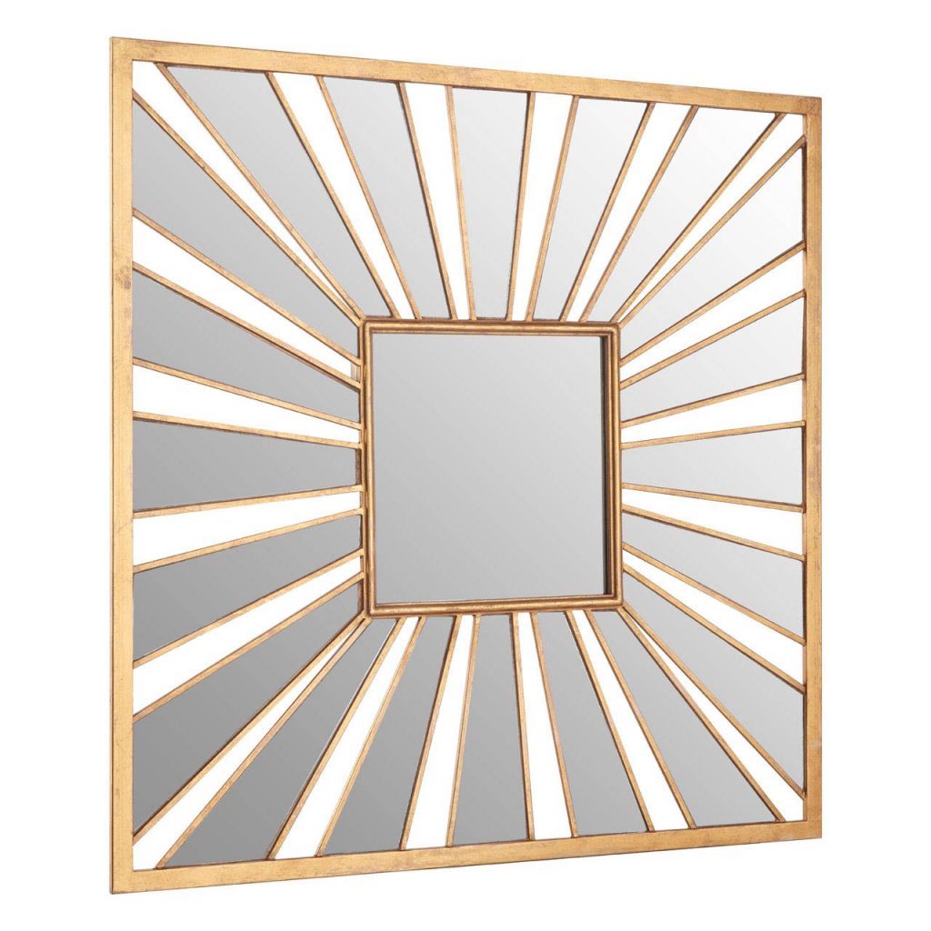 Reston Sunburst Effect Wall Mirror