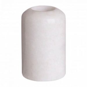 Clanricarde Small White Marble Candle Holder