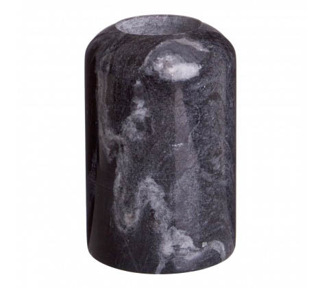 Clanricarde Small Black Marble Candle Holder