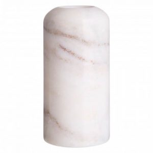 Clanricarde Large White Marble Candle Holder