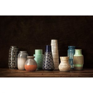 Grenfell Eclipse Earthenware Vase