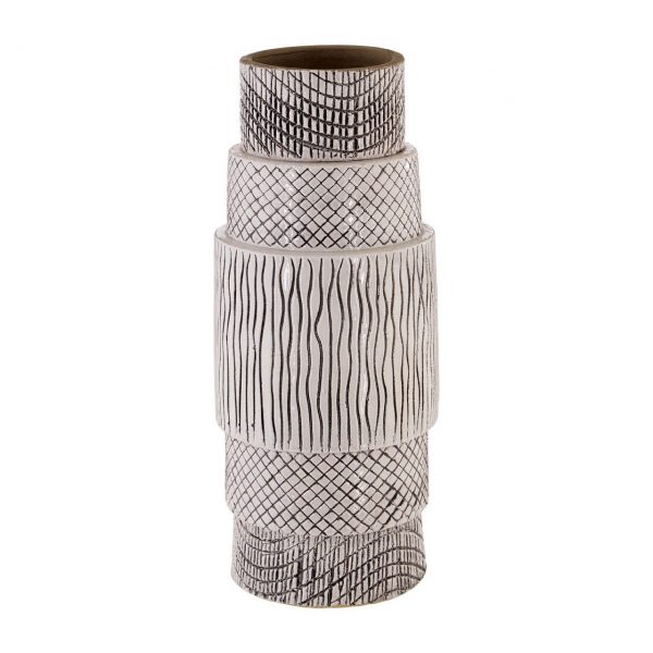 Grenfell Mono Earthenware Vase