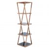 Launceston 5 Tier Rose Gold Shelf Unit