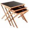 Launceston Rose Gold Nesting Tables