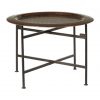Whiteheads Small Copper And Black Side Table