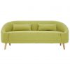 Phillimore Green Linen Sofa