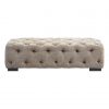 Tadema Natural Fabric Footstool