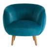 Ovington Teal Fabric Chair