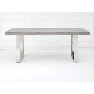 Wheastone Grey Elm Wood Dining Table