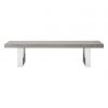 Wheastone Grey Elm Wood Bench