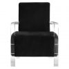 Fenelon Black Velvet Chair