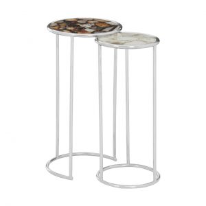 Frankland Agate Nesting Tables - Set Of 2