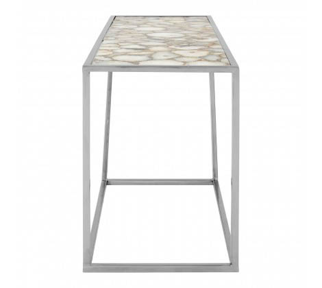 Frankland White Agate Console Table Frankland White Agate Console Table