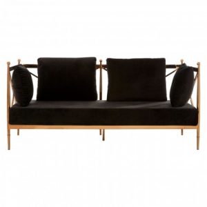 Marlborough 2 Seat Rose Gold Lattice Arms Sofa