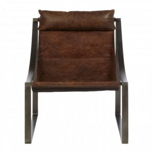 Scarsdale Brown Leather Chair
