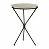 Faraday Black Tripod Base Side Table