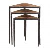 Glebe Set Of 3 Triangular Nesting Tables
