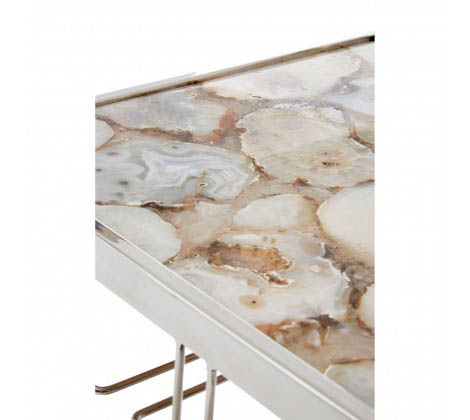 Frankland White Agate Drinks Trolley Frankland White Agate Drinks Trolley