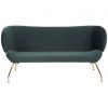 Egerton 2 Seat Green Sofa