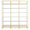 Hazlewood Bookshelf With Clear Glass Tiers