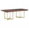 Ann Lane Walnut Wood Dining Table