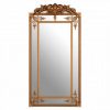 Bevelled Mirror With Gold Finish