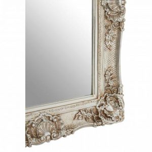 Rosehart Champagne Carved Wall Mirror