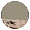 Knaresborough Small Silver Tile Round Mirror