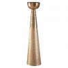 Bedfords Walk Gold Finish Pillar Candle Holder