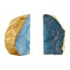 Denyer Blue / Gold Bookends