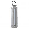 Bedford Medium Silver Finish Lantern