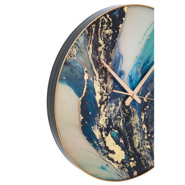 South Bolton Turquoise Wall Clock