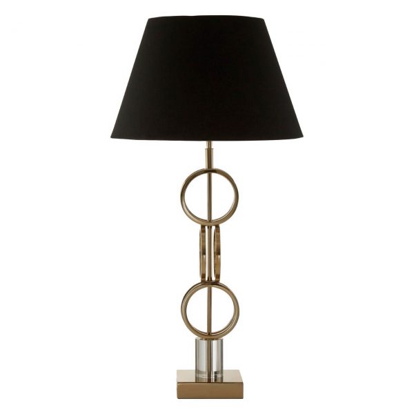 Pavilion Table Lamp With Dual Ring Base