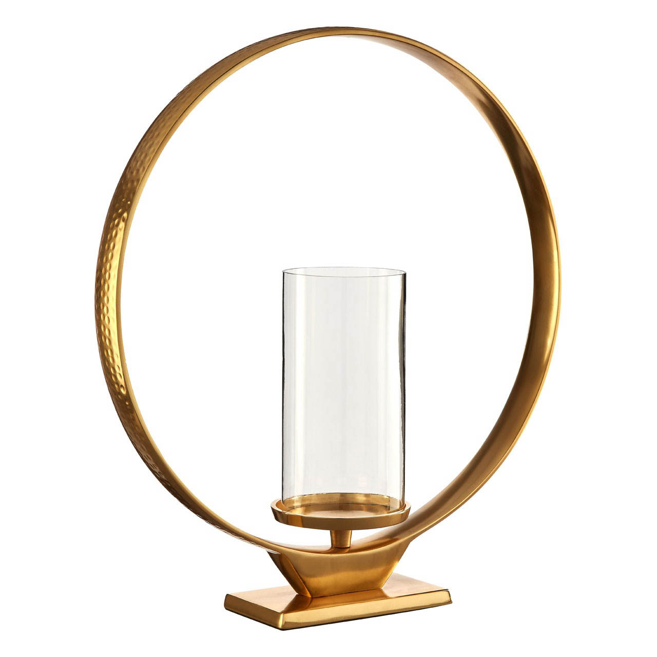 Queensberry Large Gold Finish Candle Holder Queensberry Large Gold Finish Candle Holder