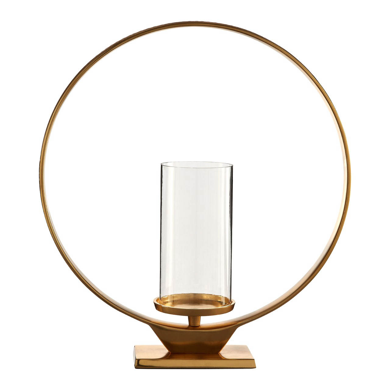 Queensberry Large Gold Finish Candle Holder Queensberry Large Gold Finish Candle Holder